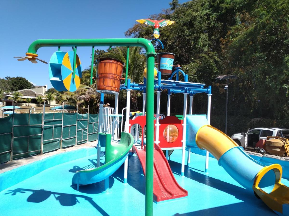 Aldeia Do Lago C204- Com Cozinha , Churrasqueira E Bebidas Liberadas No Parque Aquatico, Internet Banda Larga, Ponto Recarga De Carro Eletrico Caldas Novas Exteriér fotografie